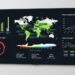 Data visualization dashboard showing global housing affordability metrics and price-to-income ratios across major cities