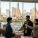 Austin Texas tech professionals discussing modern long-term savings strategies in a collaborative office environment