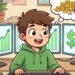 Day trader analyzing stock charts on a computer screen